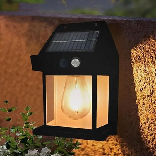 Wireless Solar LED Wall Light Waterproof Outdoor Lamp